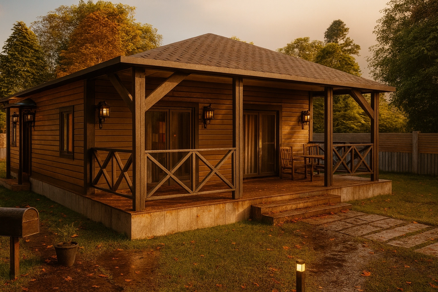 100 m² 2Plus1 Tek Katlı Çelik Ev | Hibrit Design