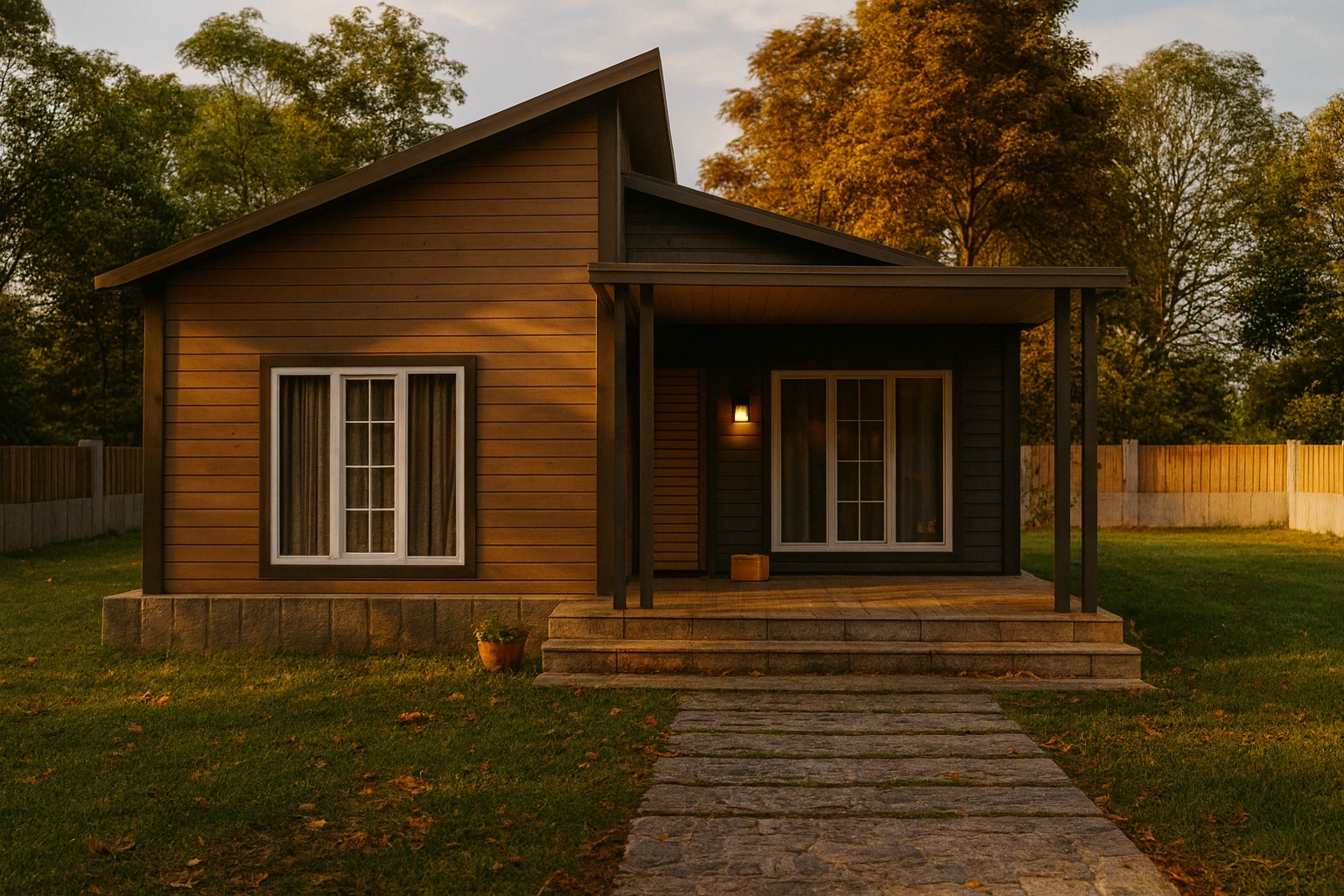 92 m² 2Plus1 Tek Katlı Çelik Ev Trakya | Hibrit Design