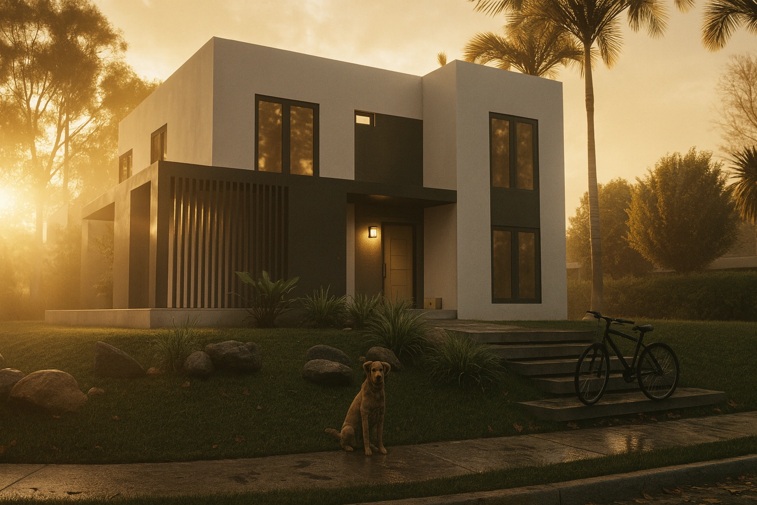 HDS-221 203 m² 4Plus1 Iki Katli Çelik Ev | Hibrit Design