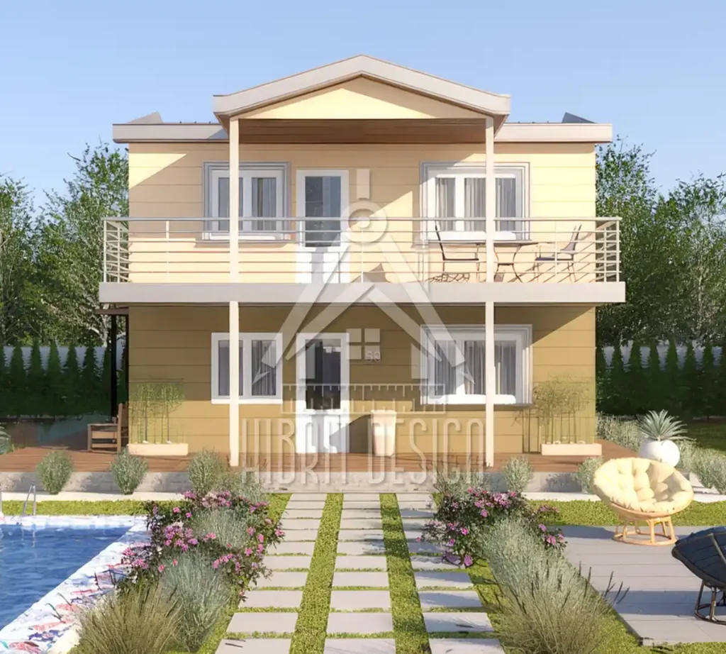 Dubleks çelik ev hd steel 205