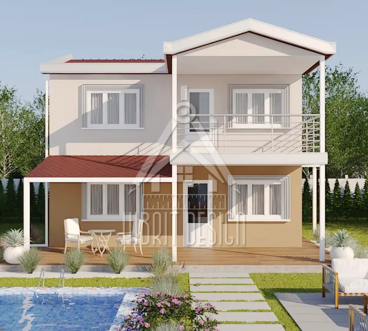 Dubleks çelik ev hd steel 212